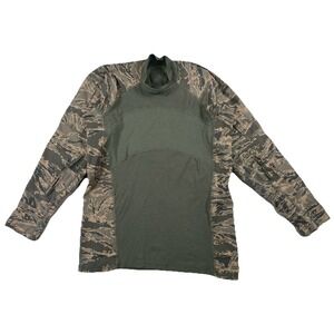 Massif Combat Airman Battle Shirt Flame Resistant Camo Men's Large